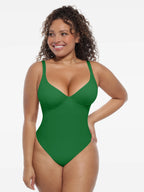 MyCurve Deep V-Neck Shapewear Bodysuit