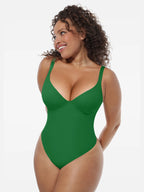 MyCurve Deep V-Neck Shapewear Bodysuit