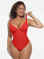 MyCurve Deep V-Neck Shapewear Bodysuit