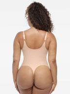 MyCurve Deep V-Neck Shapewear Bodysuit