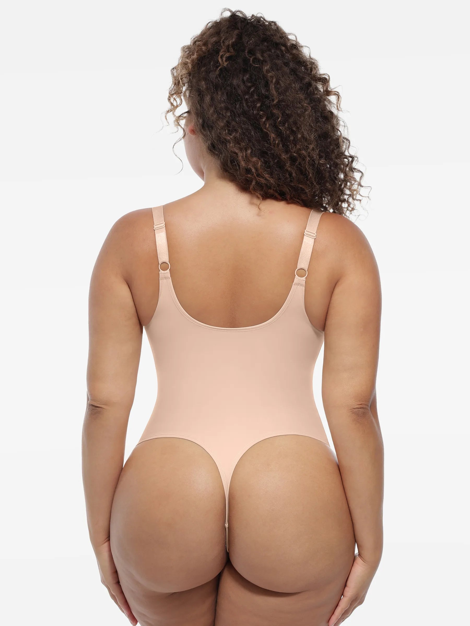 MyCurve Deep V-Neck Shapewear Bodysuit