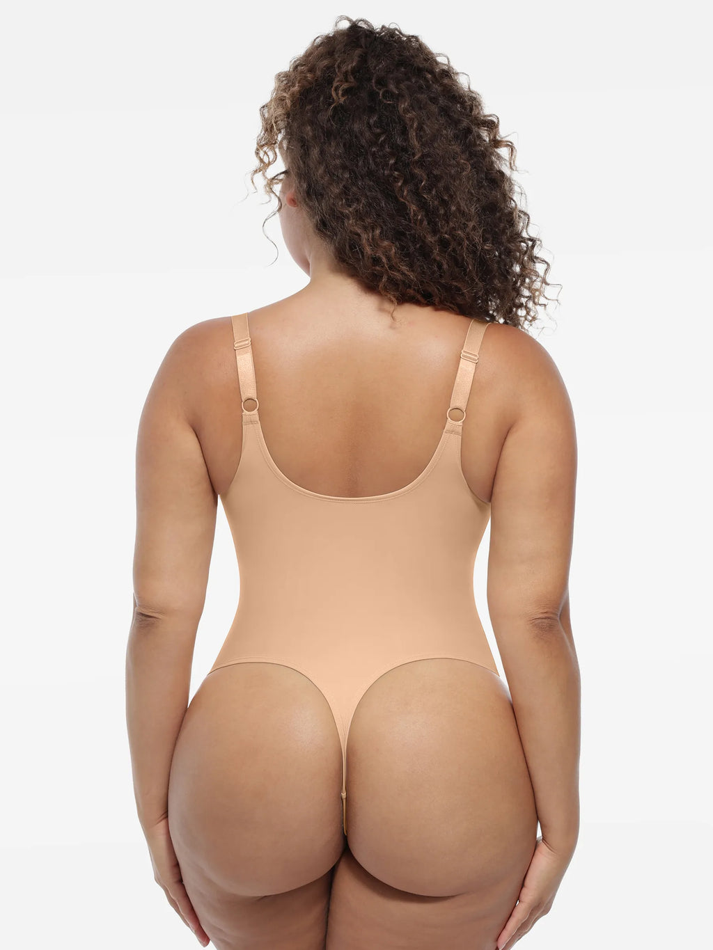 MyCurve Deep V-Neck Shapewear Bodysuit