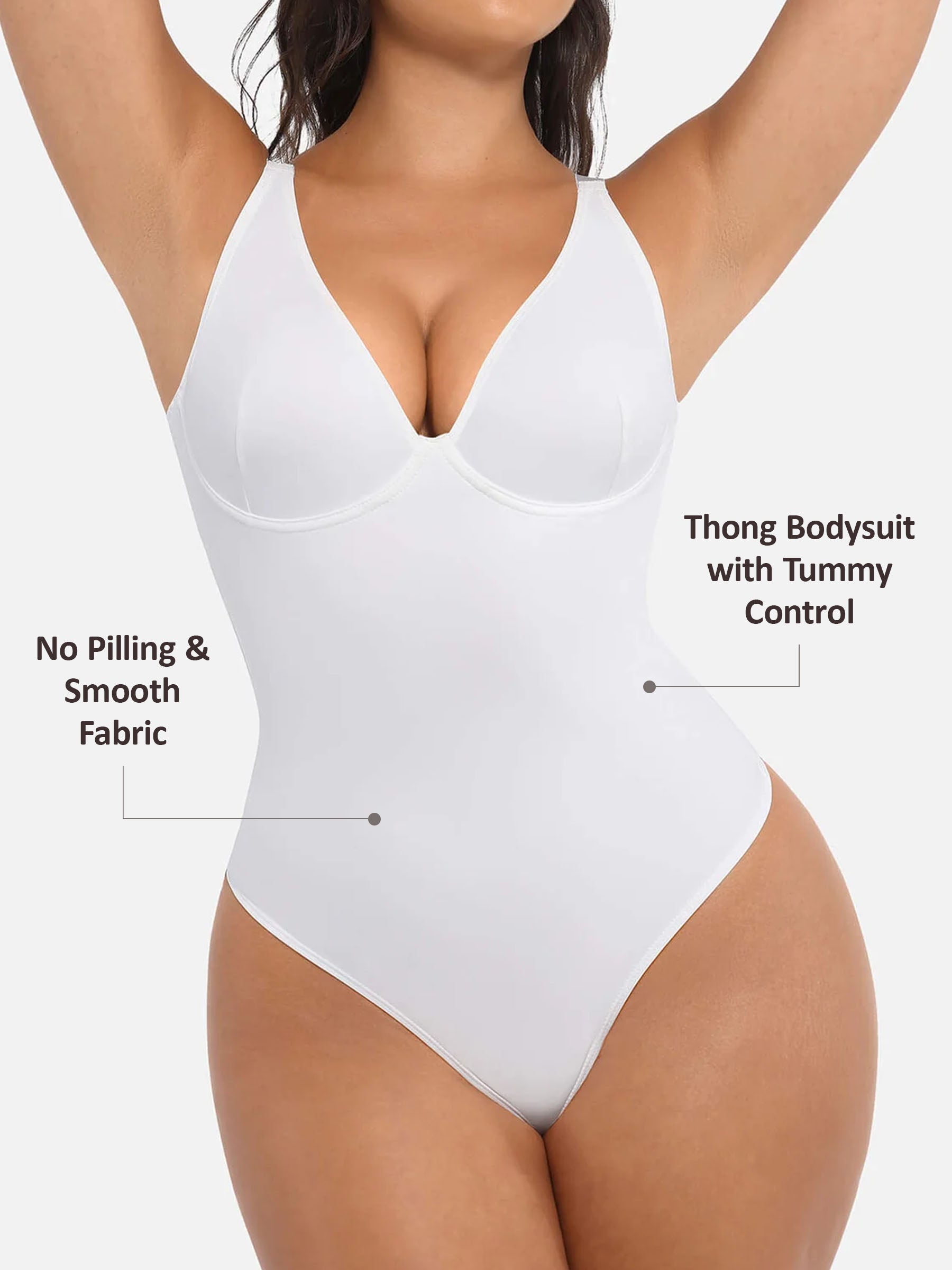 Body tanga MyCurve con control de abdomen