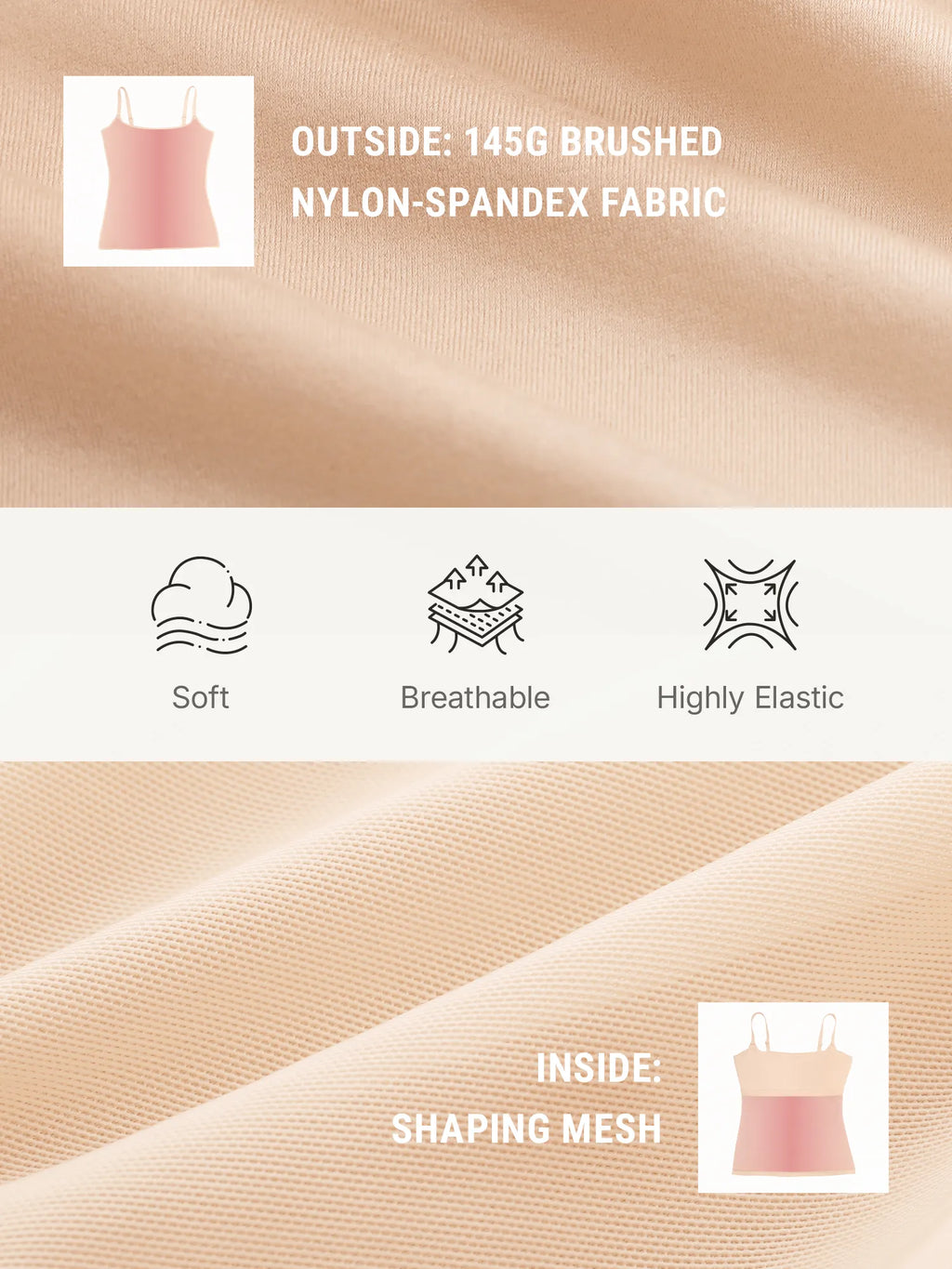 MyCurve FeelSoft™ Light Smoothing Scoop-Neck Top