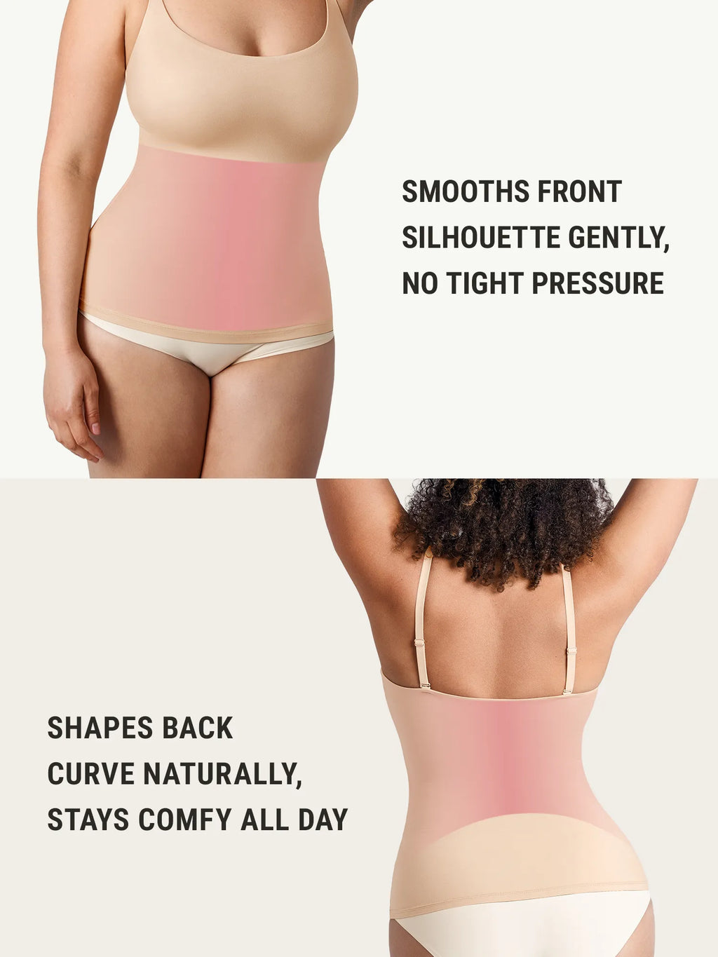 MyCurve FeelSoft™ Light Smoothing Scoop-Neck Top