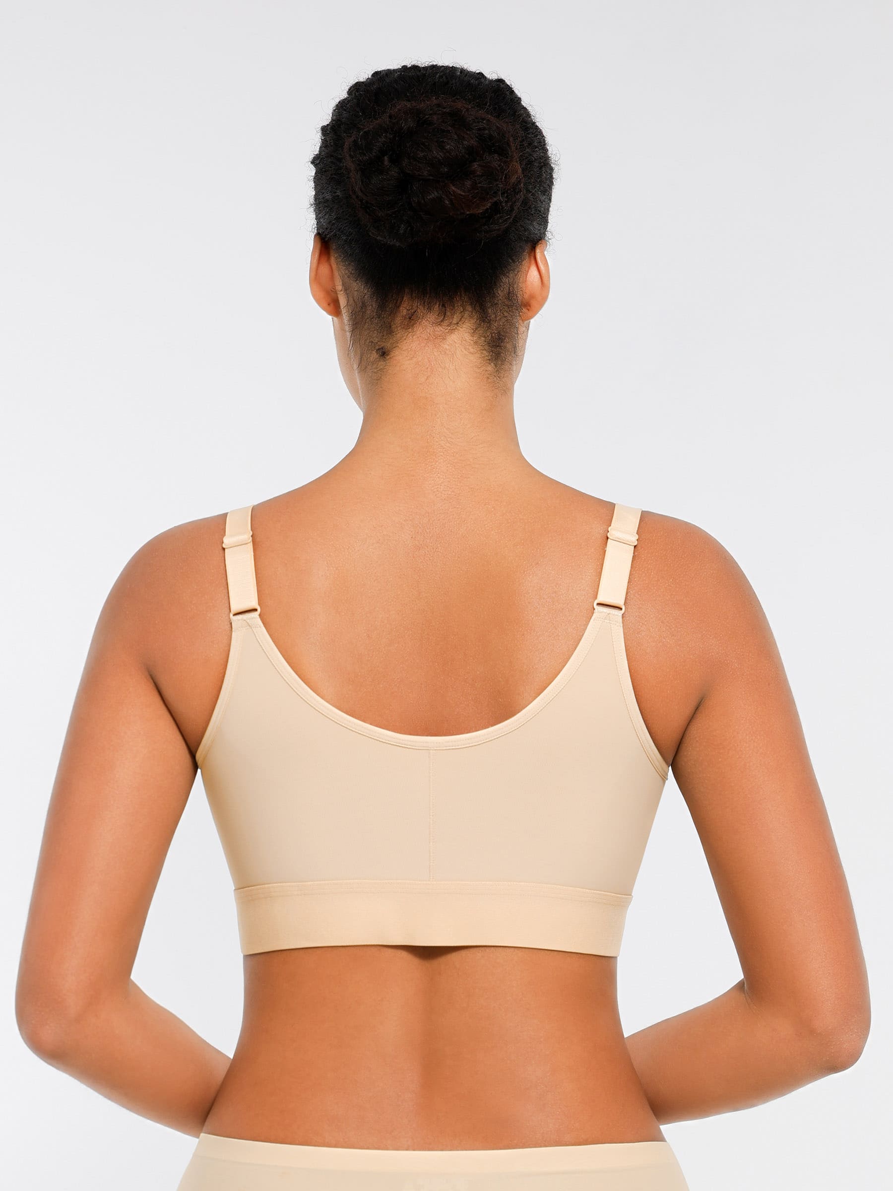 Soutien-gorge MyCurve couvrant avec fermeture frontale, spécial post-opération