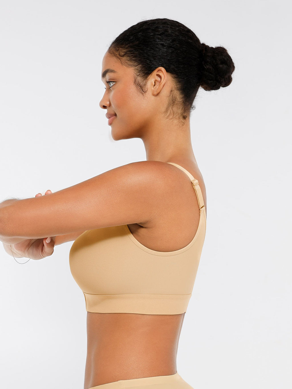 Soutien-gorge MyCurve couvrant avec fermeture frontale, spécial post-opération