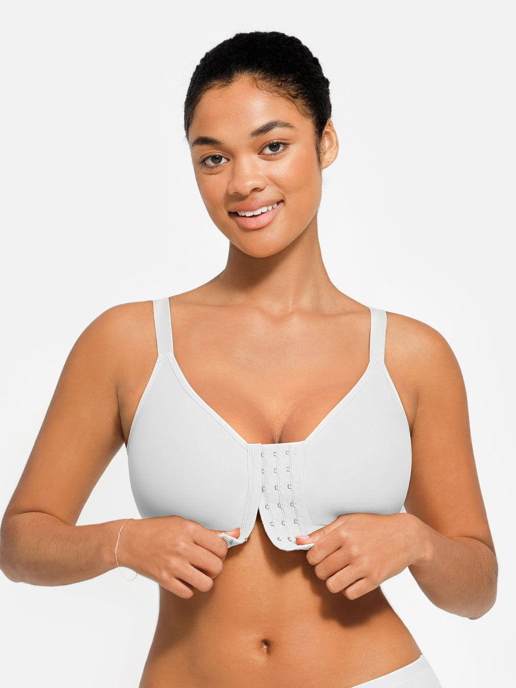 Soutien-gorge MyCurve couvrant avec fermeture frontale, spécial post-opération