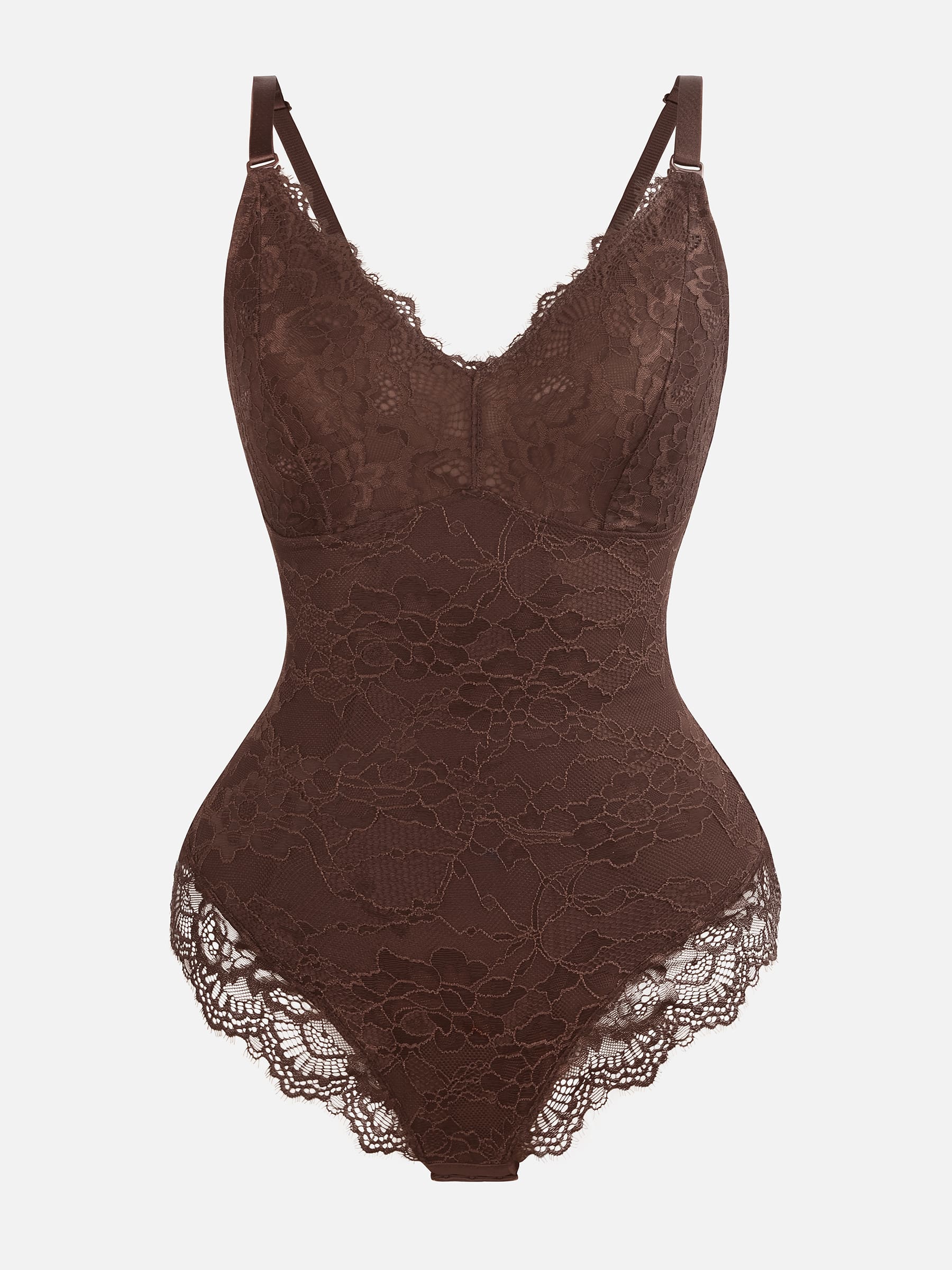 MyCurve Low-back Ultra-versatile Lace Bodysuit