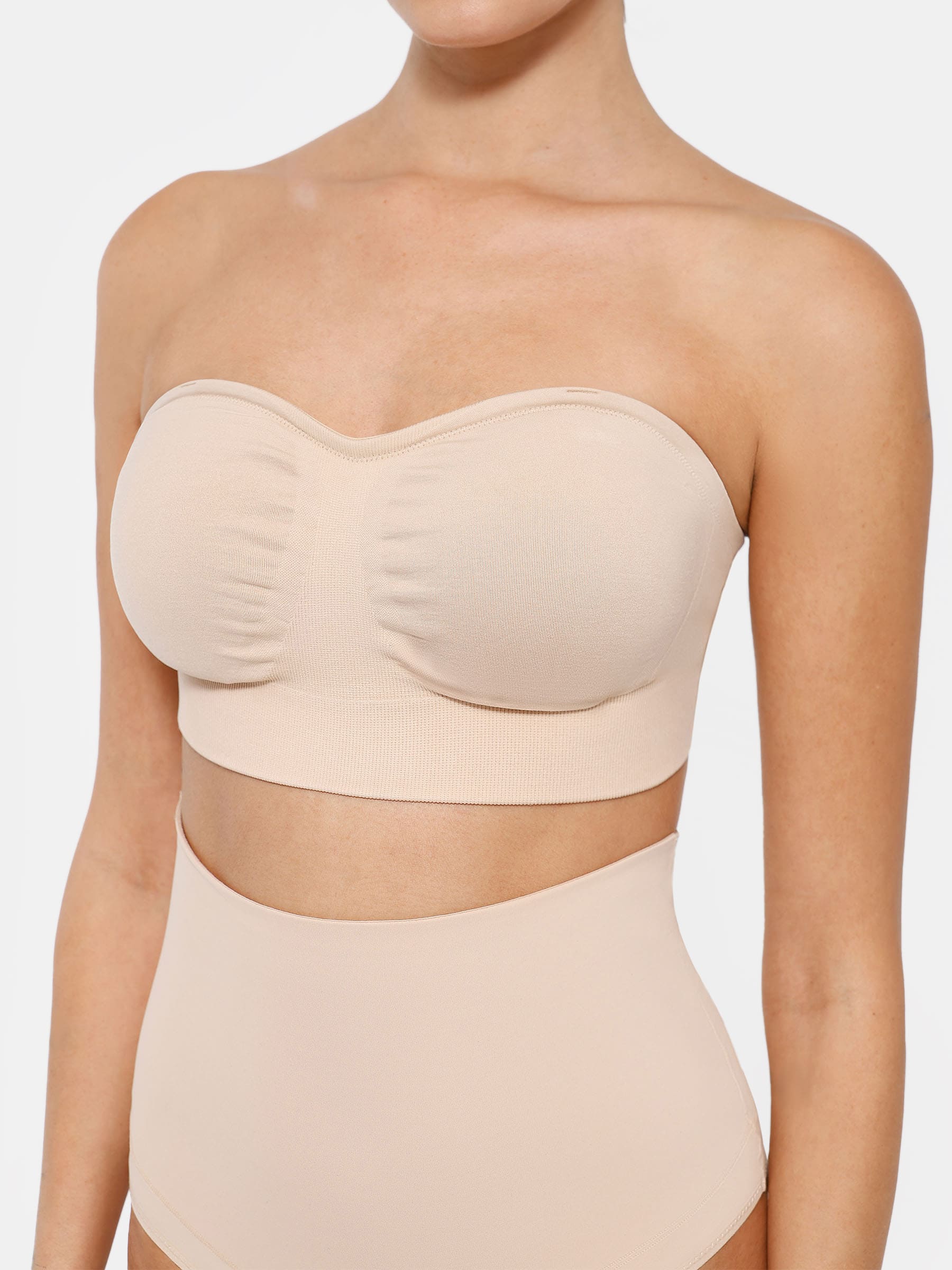 MyCurve Seamless Anti-Slip Bandeau Bra