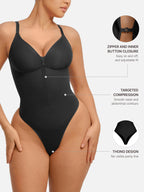 MyCurve  Seamless Shaping Tummy Control Zipper Bodysuit