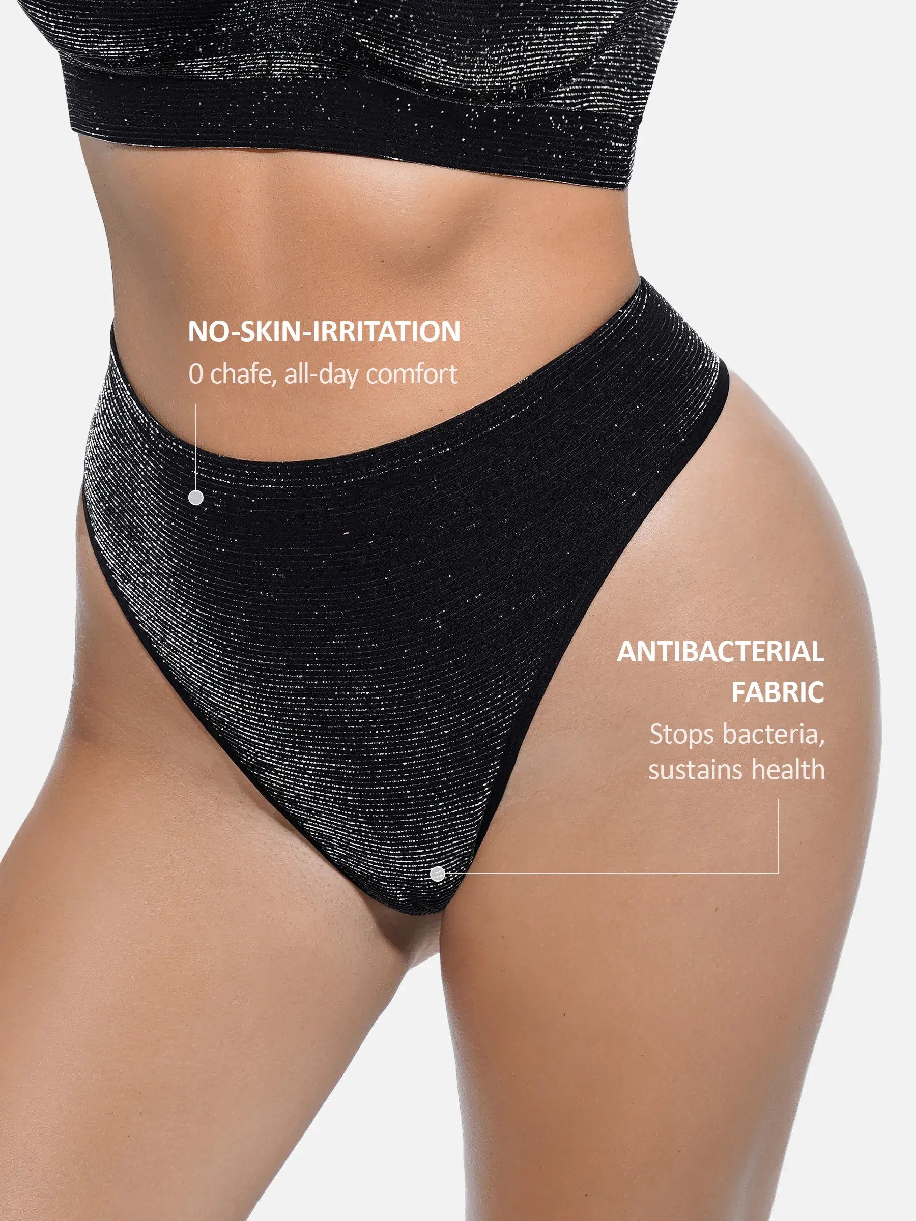 MyCurve Seamless Shimmer Low-Rise Thong