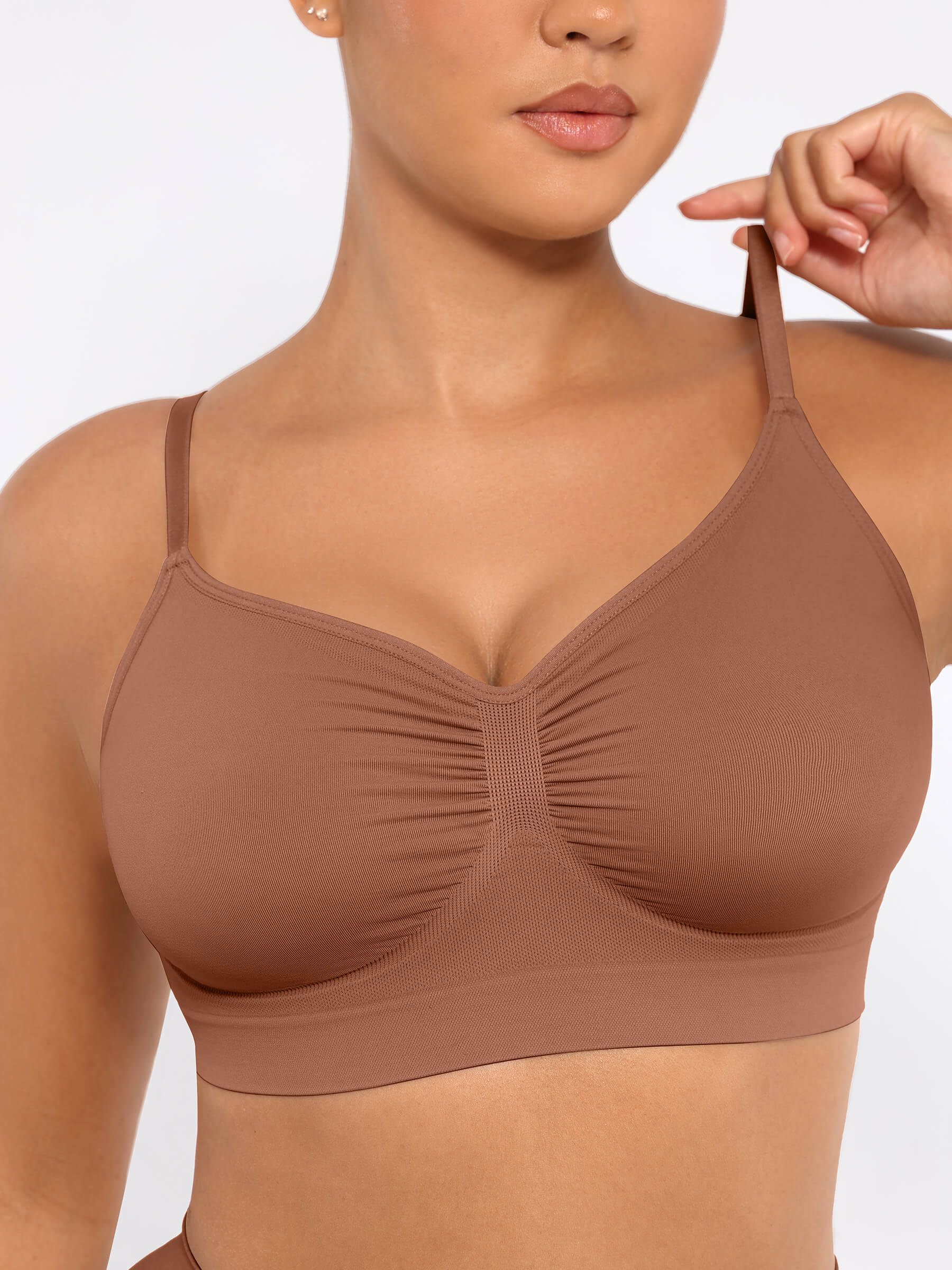 Conjunto de sujetador sin aros y sin costuras MyCurve 