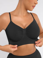 Ensemble MyCurve soutien-gorge sans armatures & culotte gainante taille haute sans coutures
