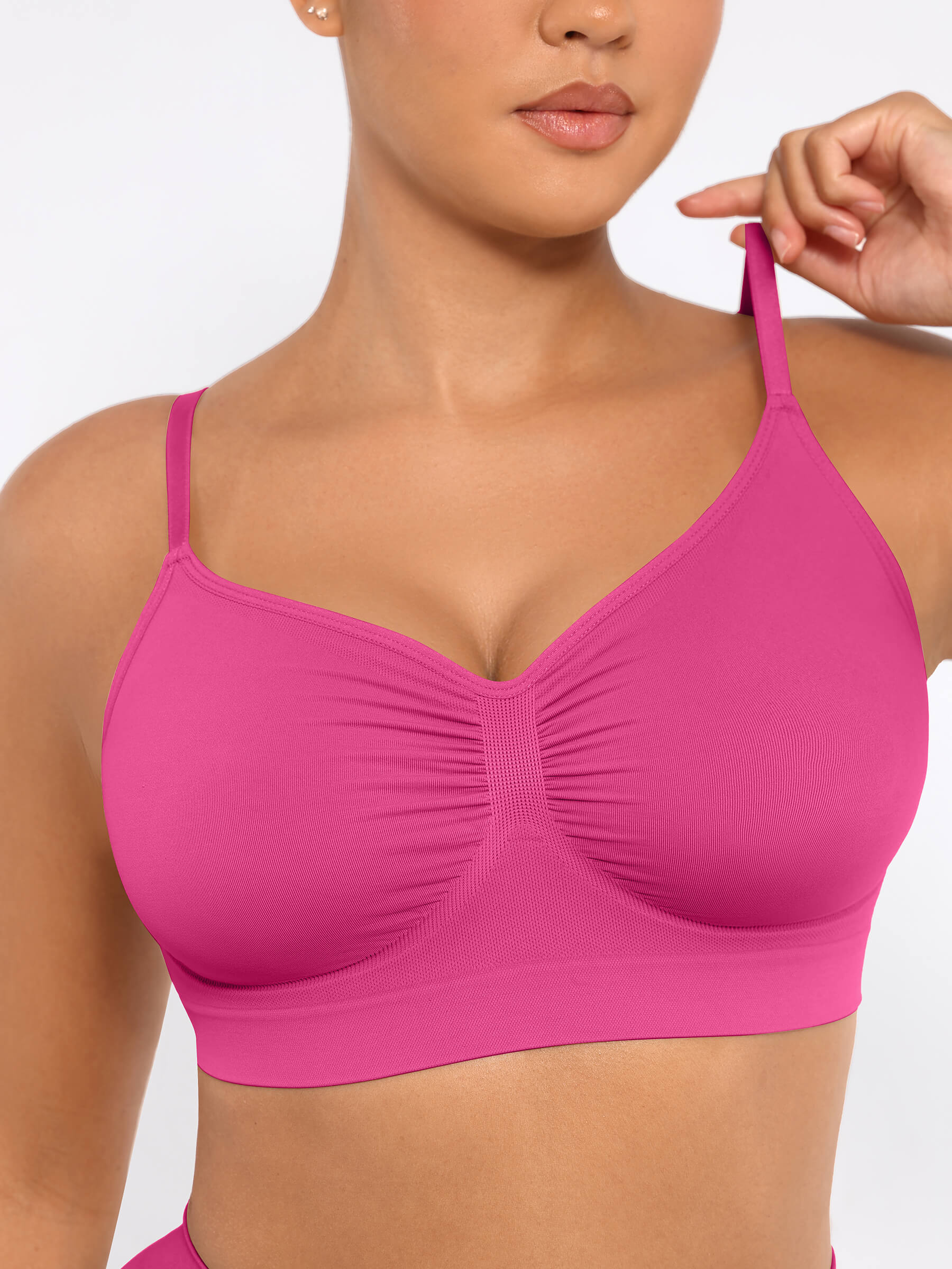 Conjunto de sujetador sin aros y sin costuras MyCurve 