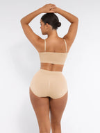 Ensemble MyCurve soutien-gorge sans armatures & culotte gainante taille haute sans coutures