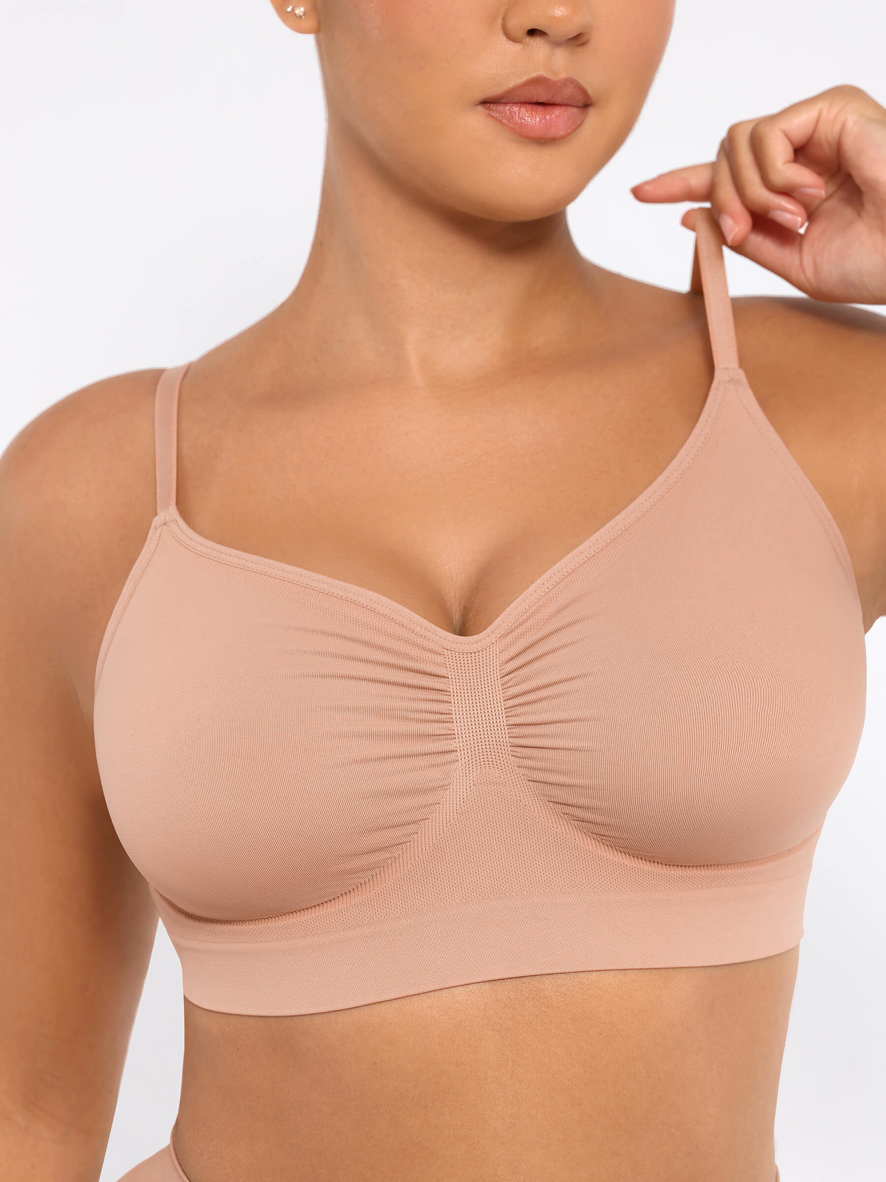 Conjunto de sujetador sin aros y sin costuras MyCurve 