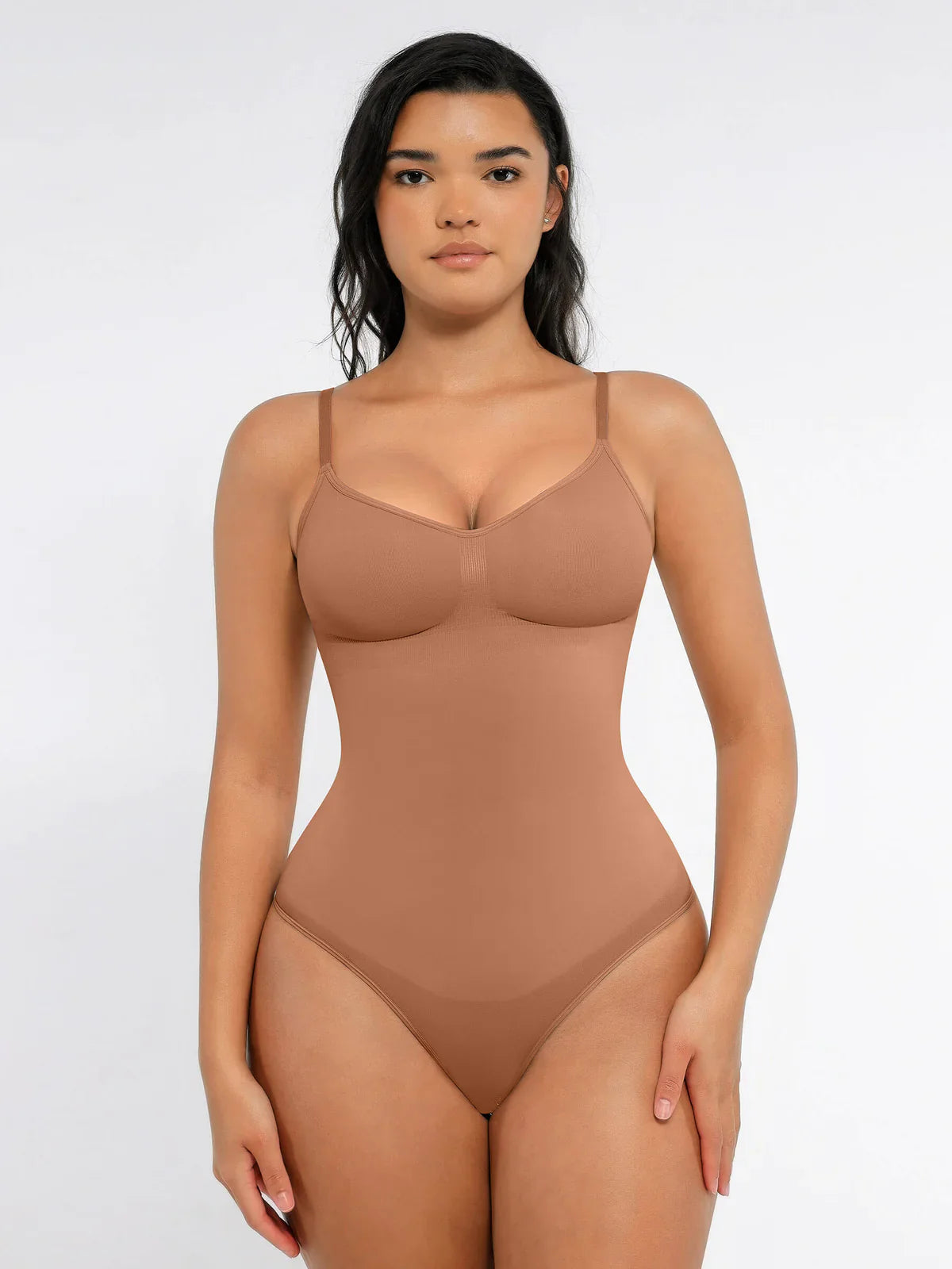 MyCurve Tummy Control Seamless Thong Bodysuit