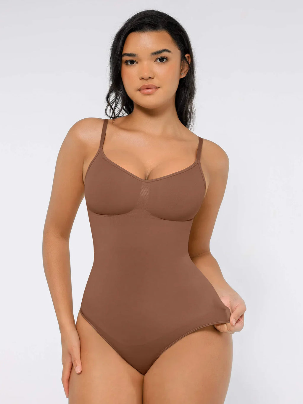 MyCurve Tummy Control Seamless Thong Bodysuit