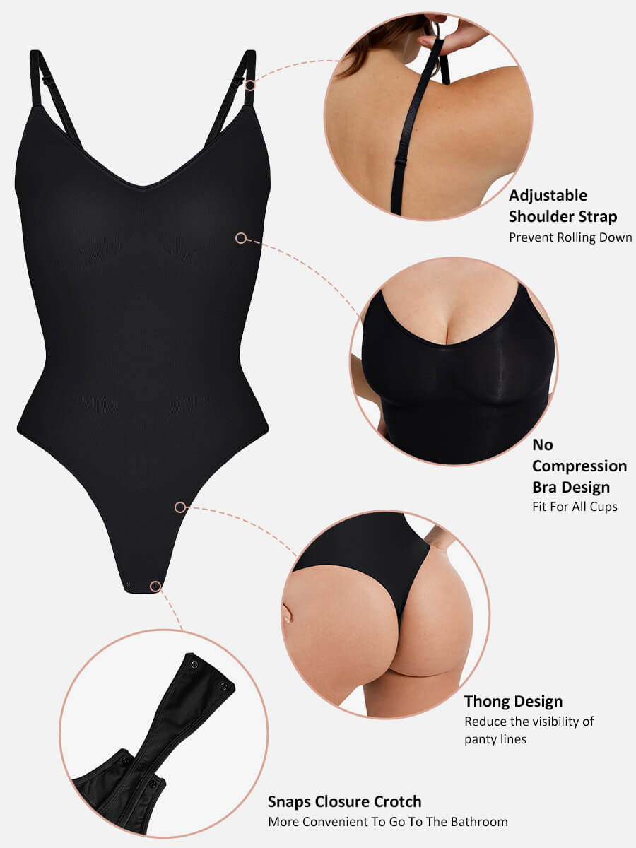 MyCurve Seamless Tummy Control Shapewear Bodysuit