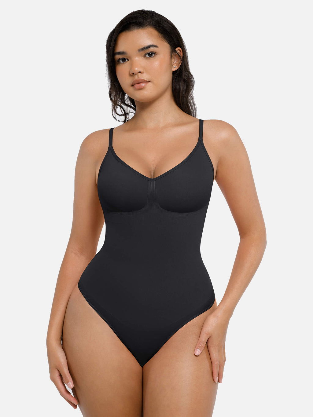 MyCurve Tummy Control Seamless Thong Bodysuit