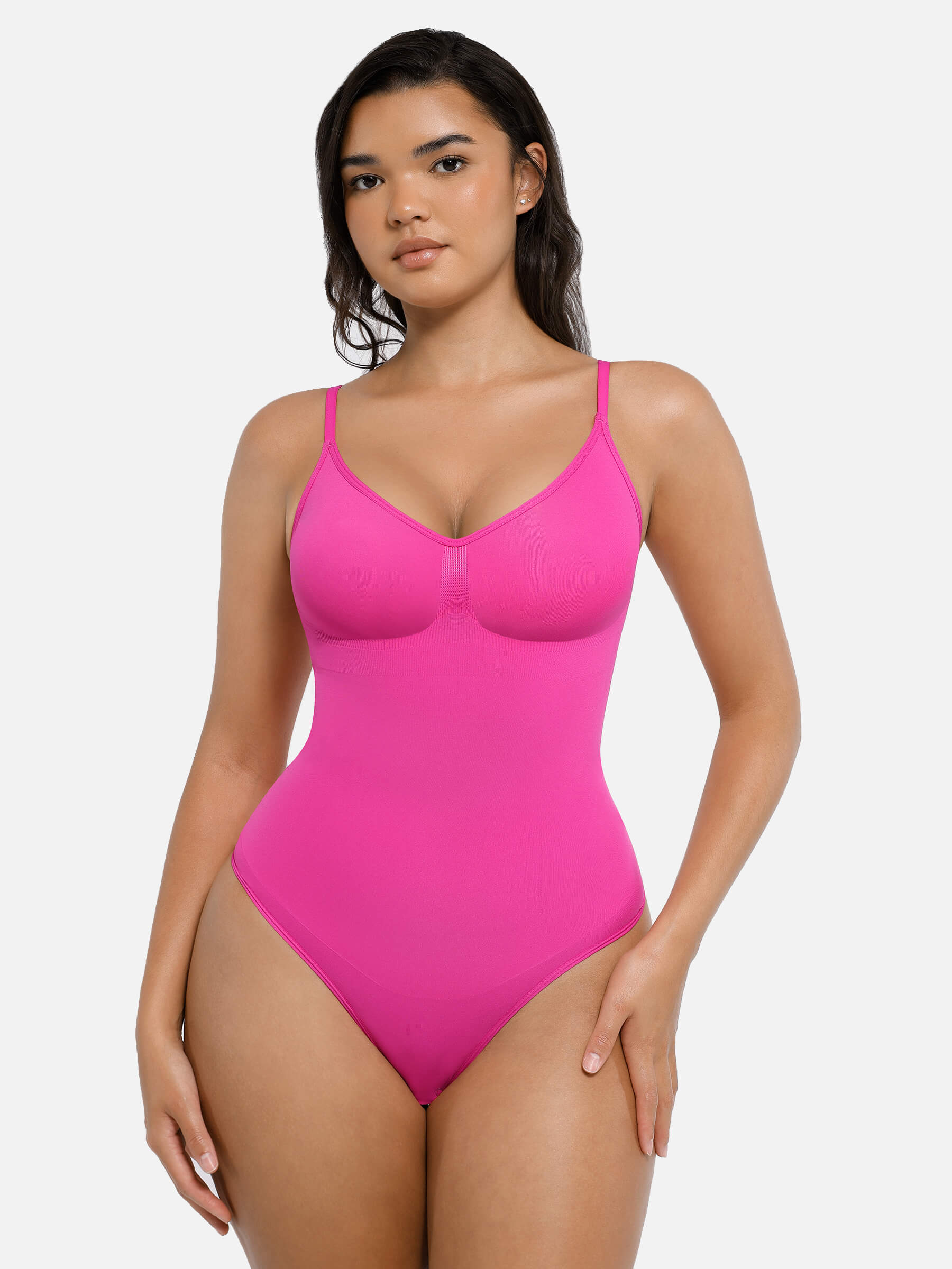 MyCurve Tummy Control Seamless Thong Bodysuit