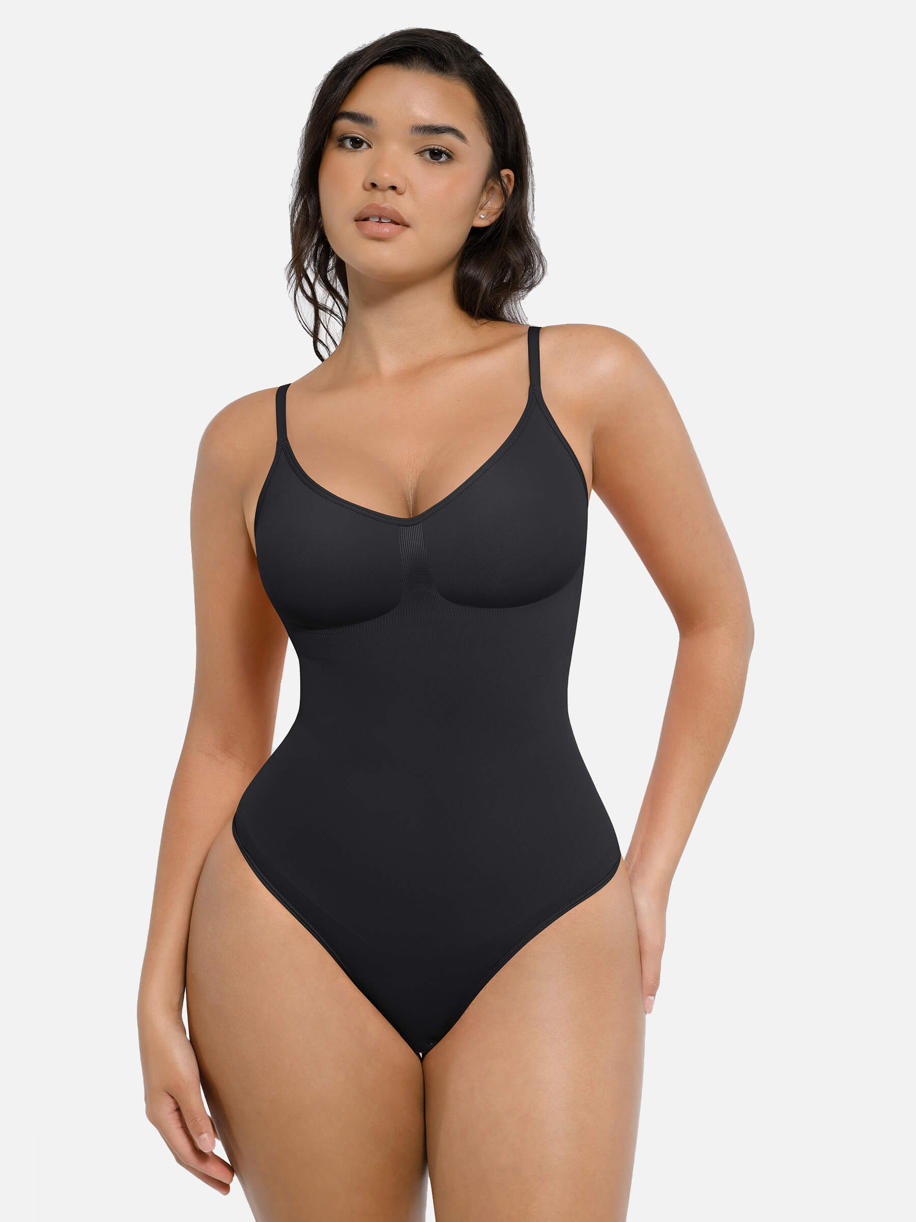 MyCurve Tummy Control Seamless Thong Bodysuit
