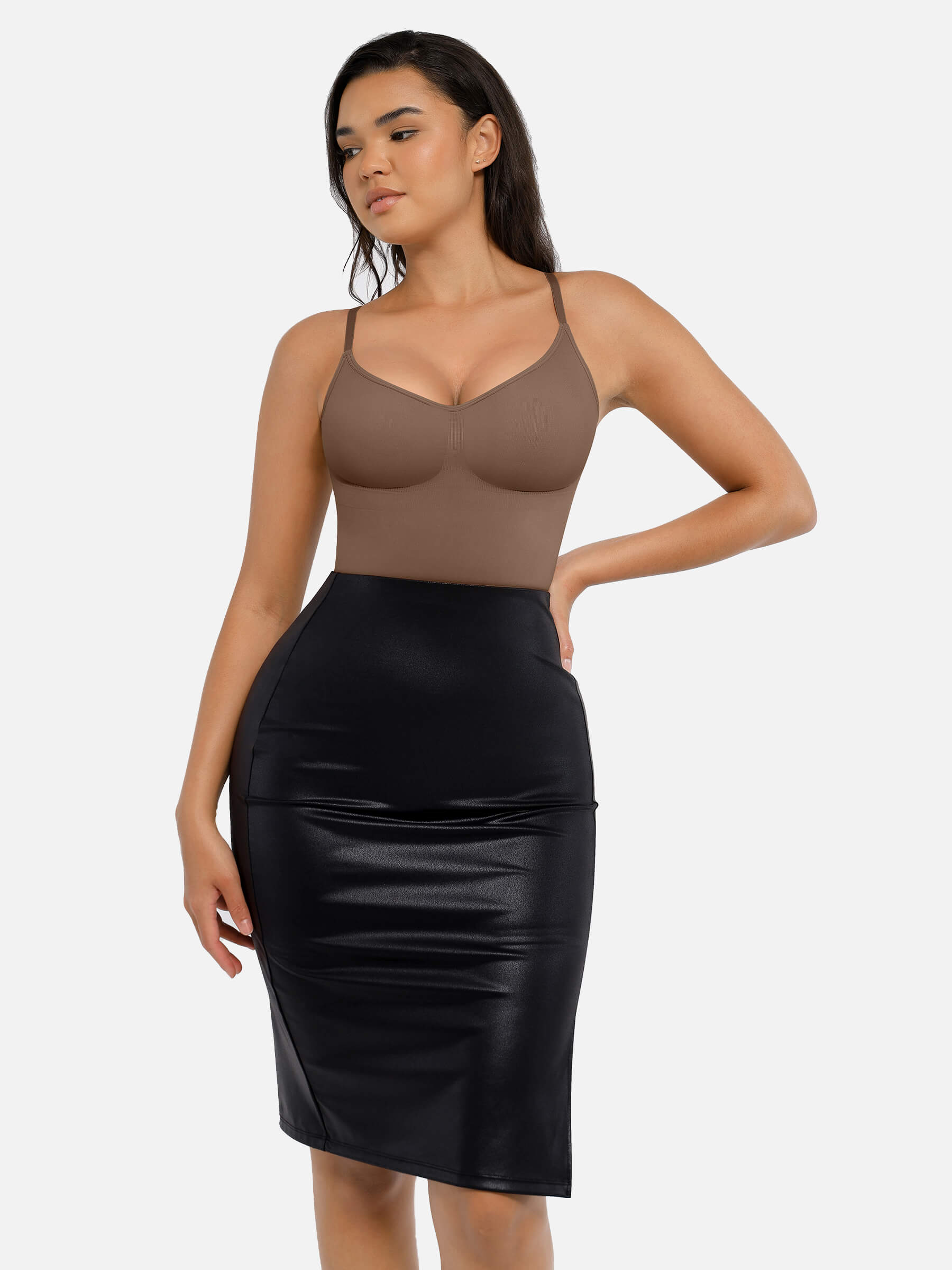 MyCurve Tummy Control Seamless Thong Bodysuit