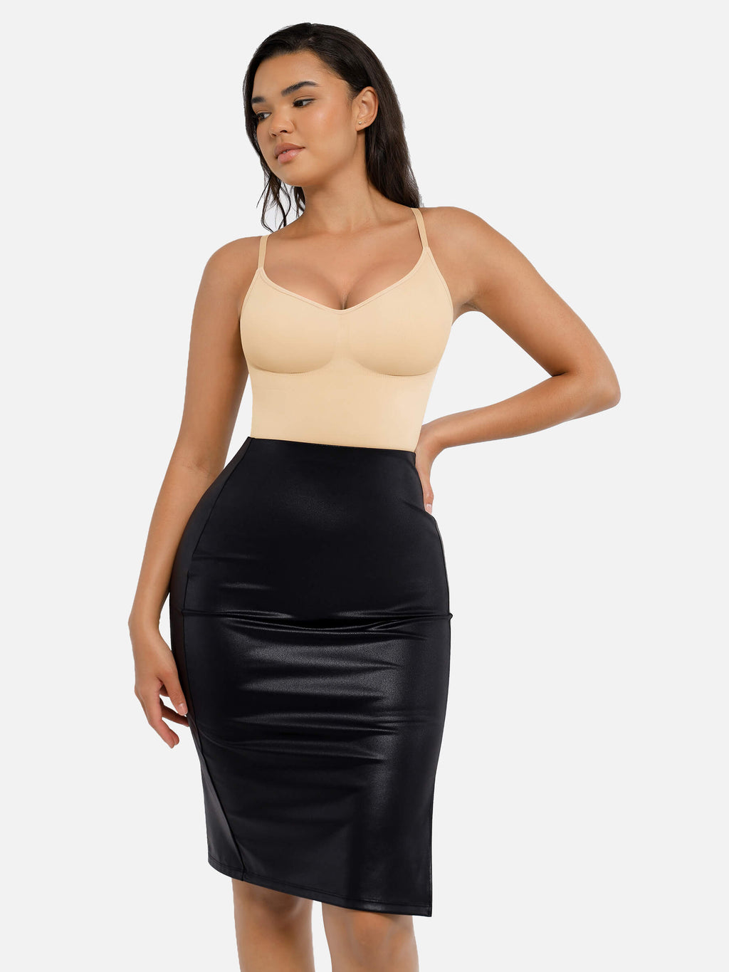 MyCurve Tummy Control Seamless Thong Bodysuit