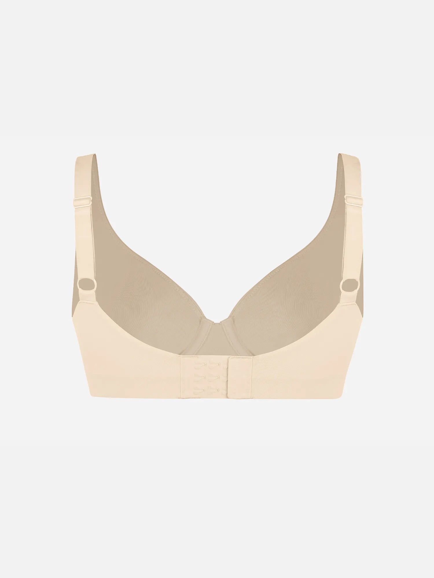 MyCurve Underwire Adjustable Deep V-neck Bra
