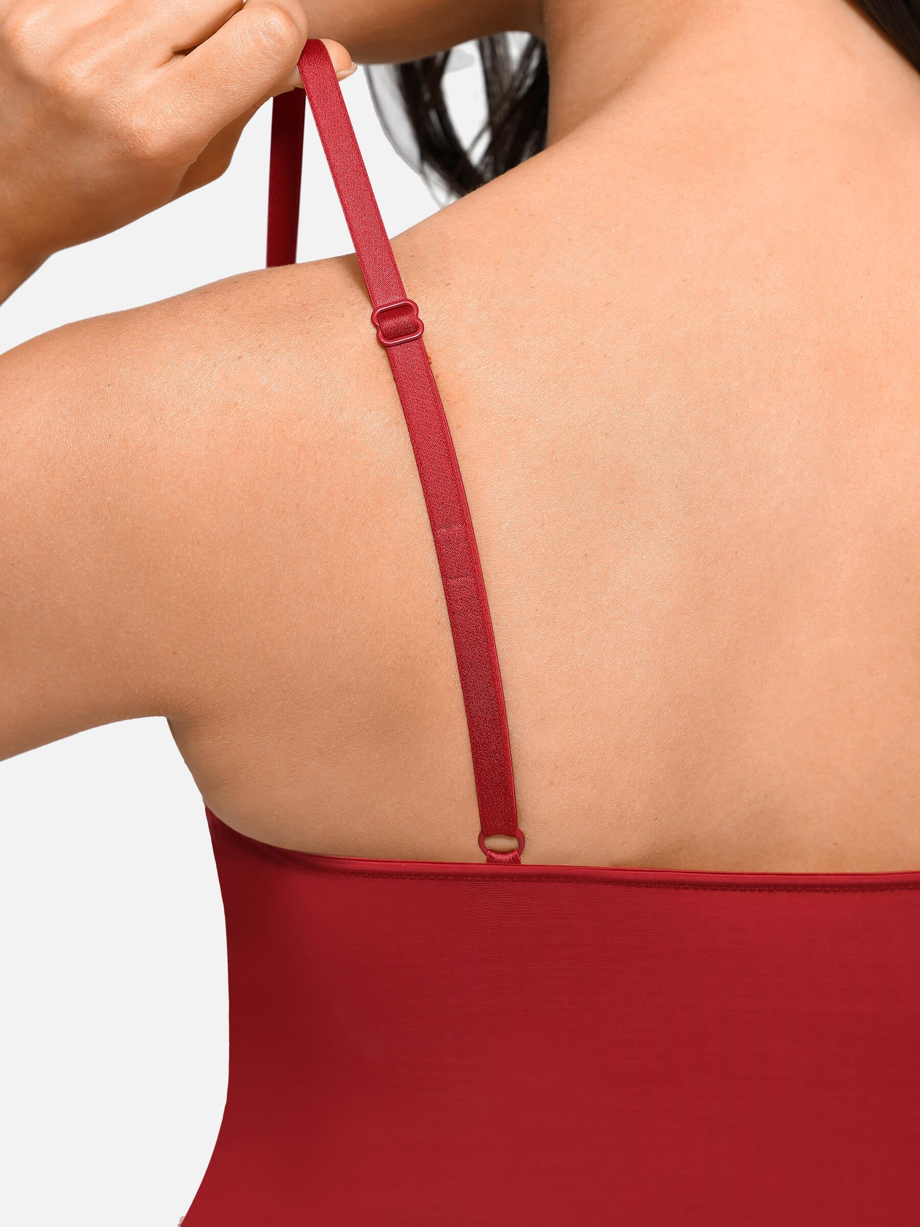 Body moldeador de encaje elegante con escote en V de MyCurve 