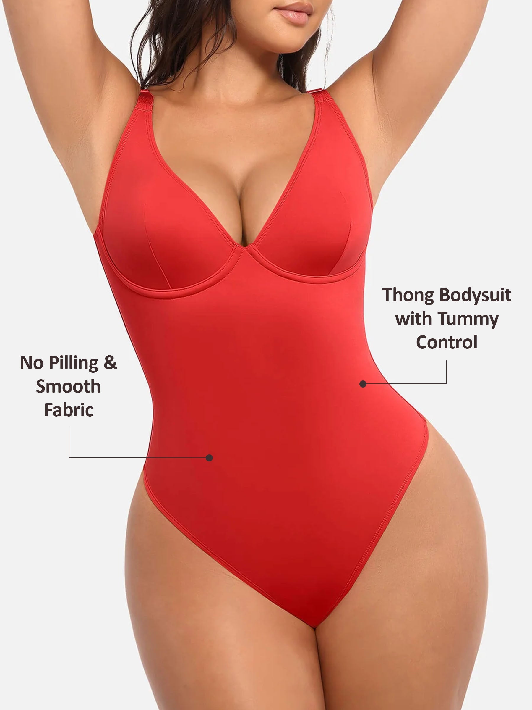 Body tanga MyCurve con control de abdomen