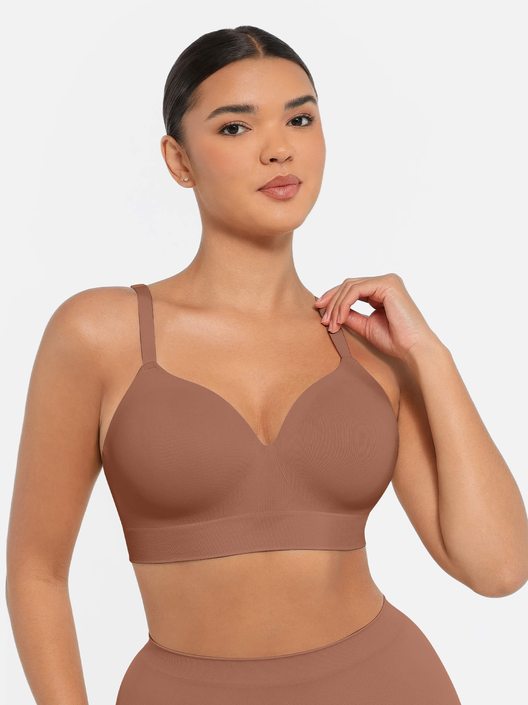 Robe gainante sans coutures MyCurve + soutien-gorge push-up sans coutures