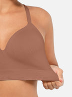 Sujetador sin aros de cobertura total MyCurve + sujetador push-up sin costuras