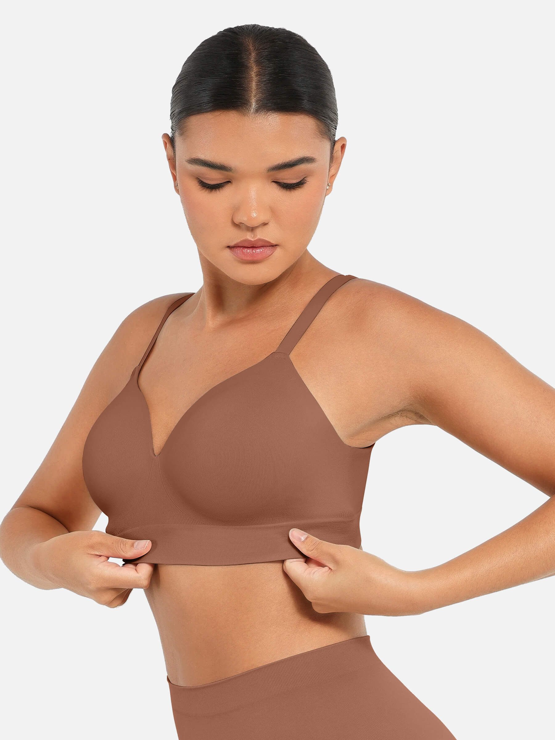 Robe gainante sans coutures MyCurve + soutien-gorge push-up sans coutures