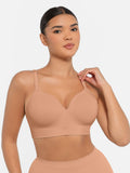 Conjunto de sujetador push-up sin costuras y cobertura completa MyCurve