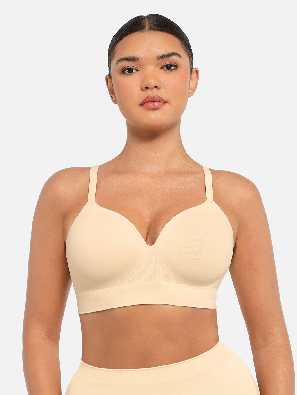Sujetador push-up sin costuras MyCurve + camiseta moldeadora