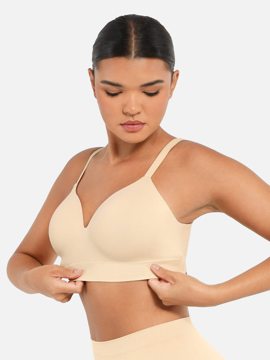 Sujetador push-up sin costuras MyCurve + camiseta moldeadora