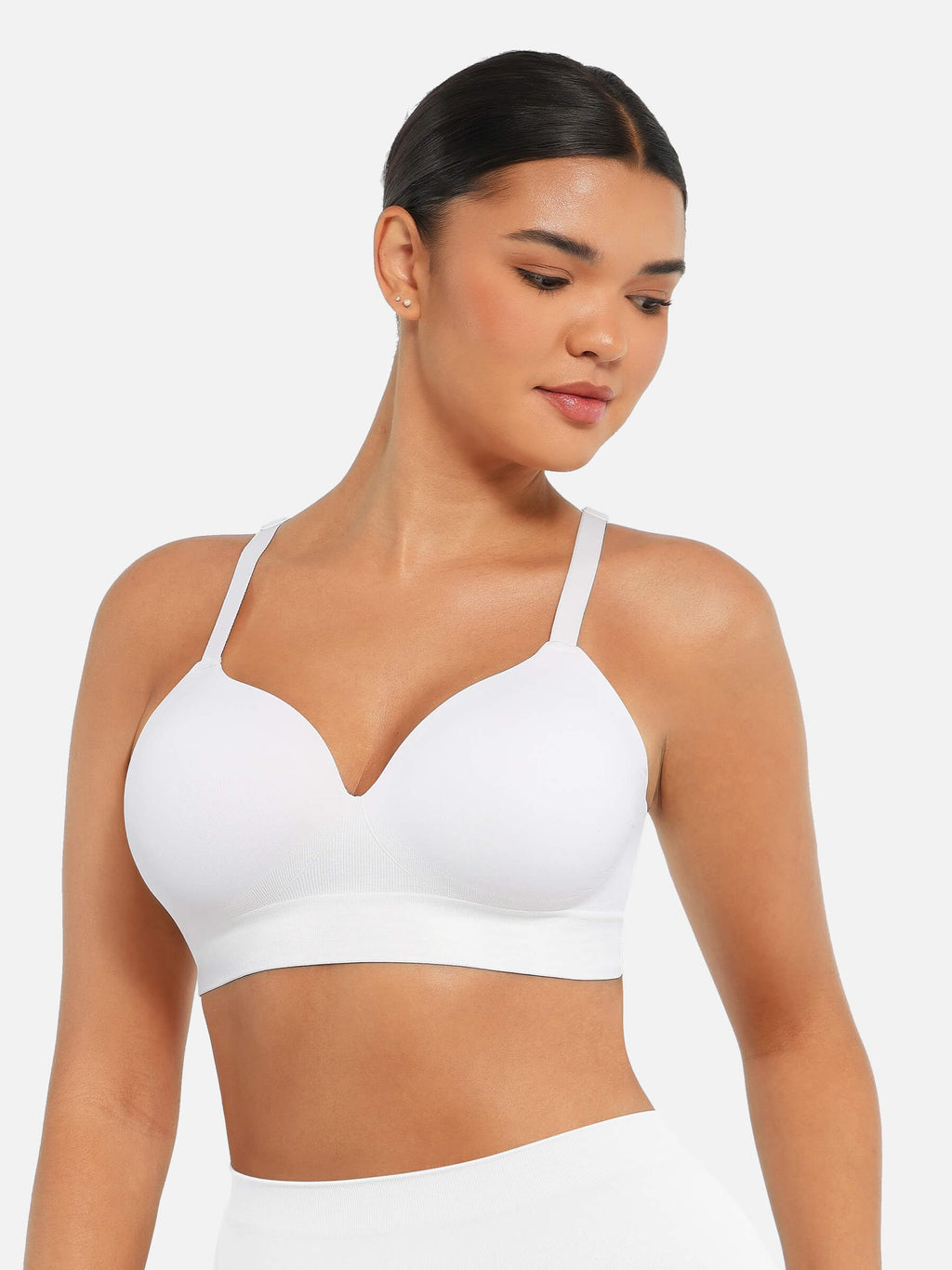 Lot de soutiens-gorge MyCurve sans armatures, push‑up, confort, couvrance totale, sans coutures