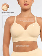 MyCurve Wireless Push-Up Seamless Comfort Full Coverage Bra