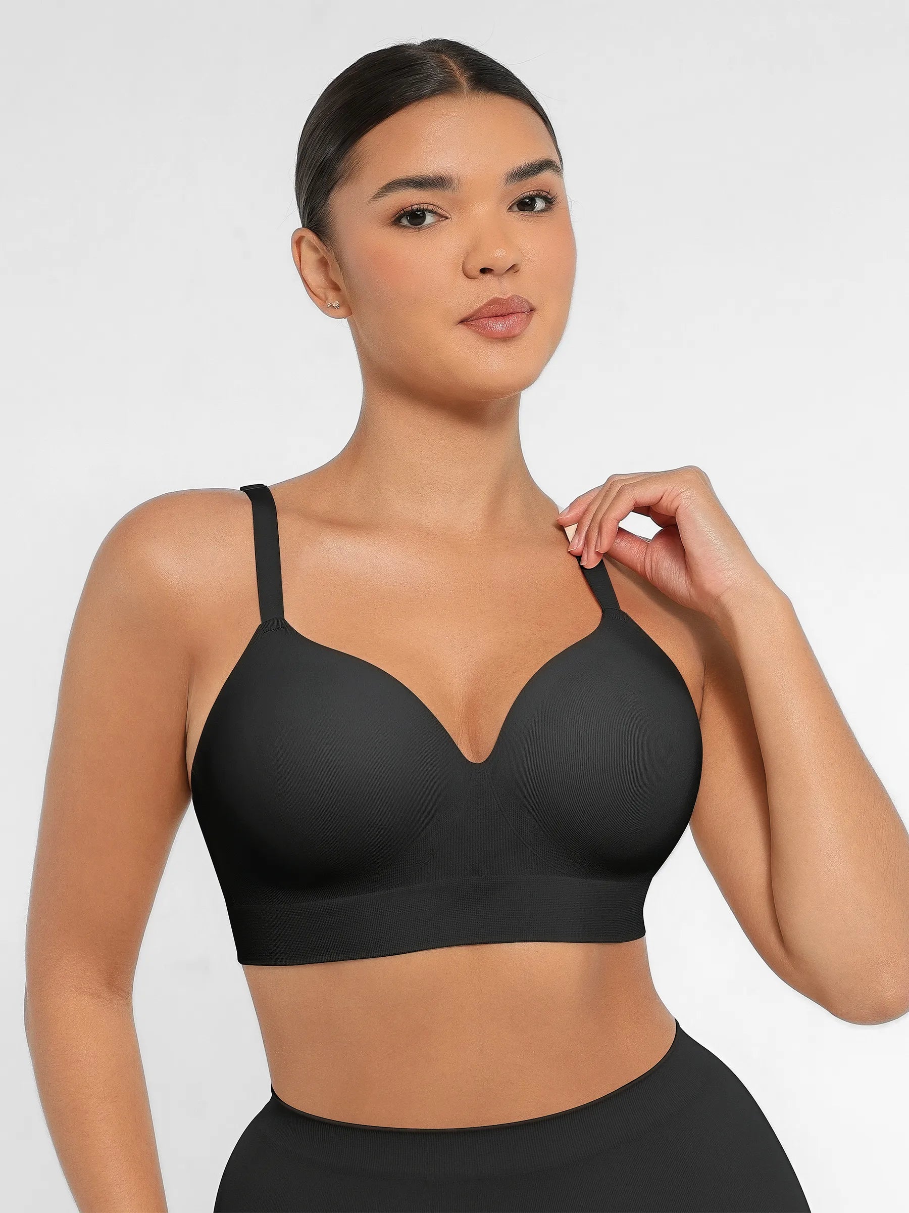 MyCurve Wireless Push-Up Seamless Comfort Full Coverage Bra