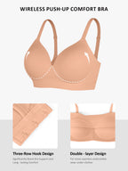 Robe gainante sans coutures MyCurve + soutien-gorge push-up sans coutures