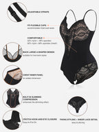 MyCurve Low-back Ultra-versatile Lace Bodysuit