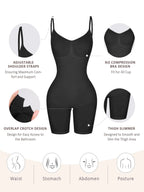 MyCurve Seamless Boyshort Shaping Bodysuit