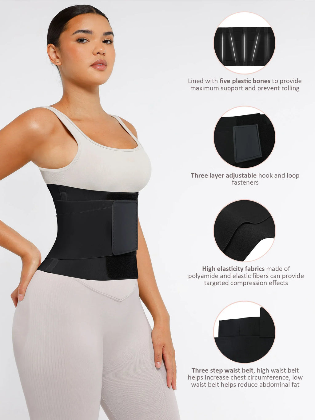 Ceinture gainante MyCurve Triple Wrap Tummy Control