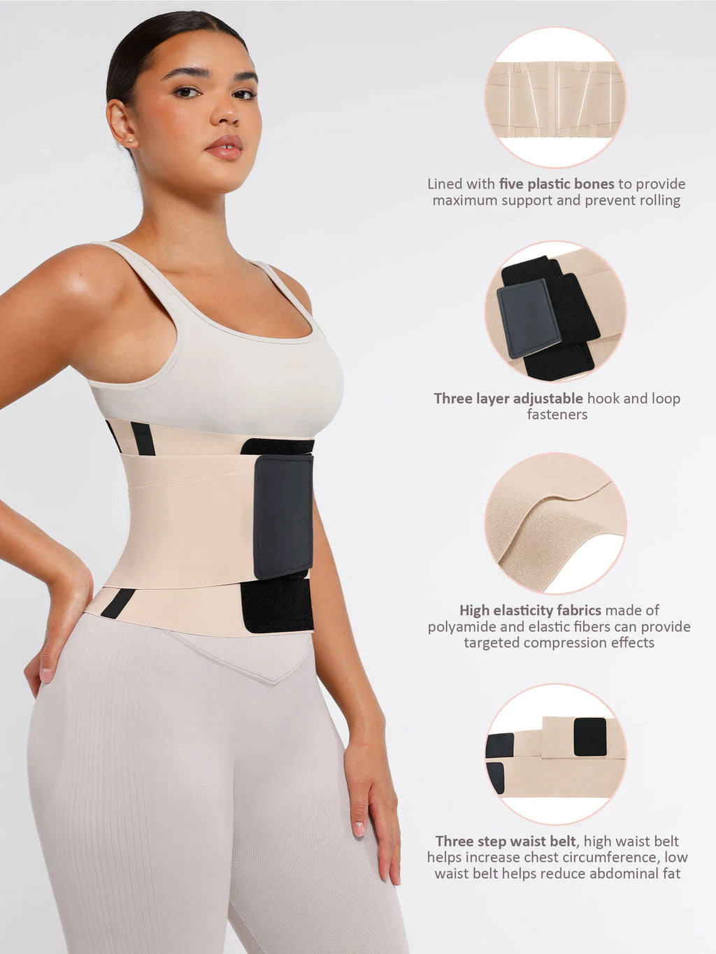Ceinture gainante MyCurve Triple Wrap Tummy Control