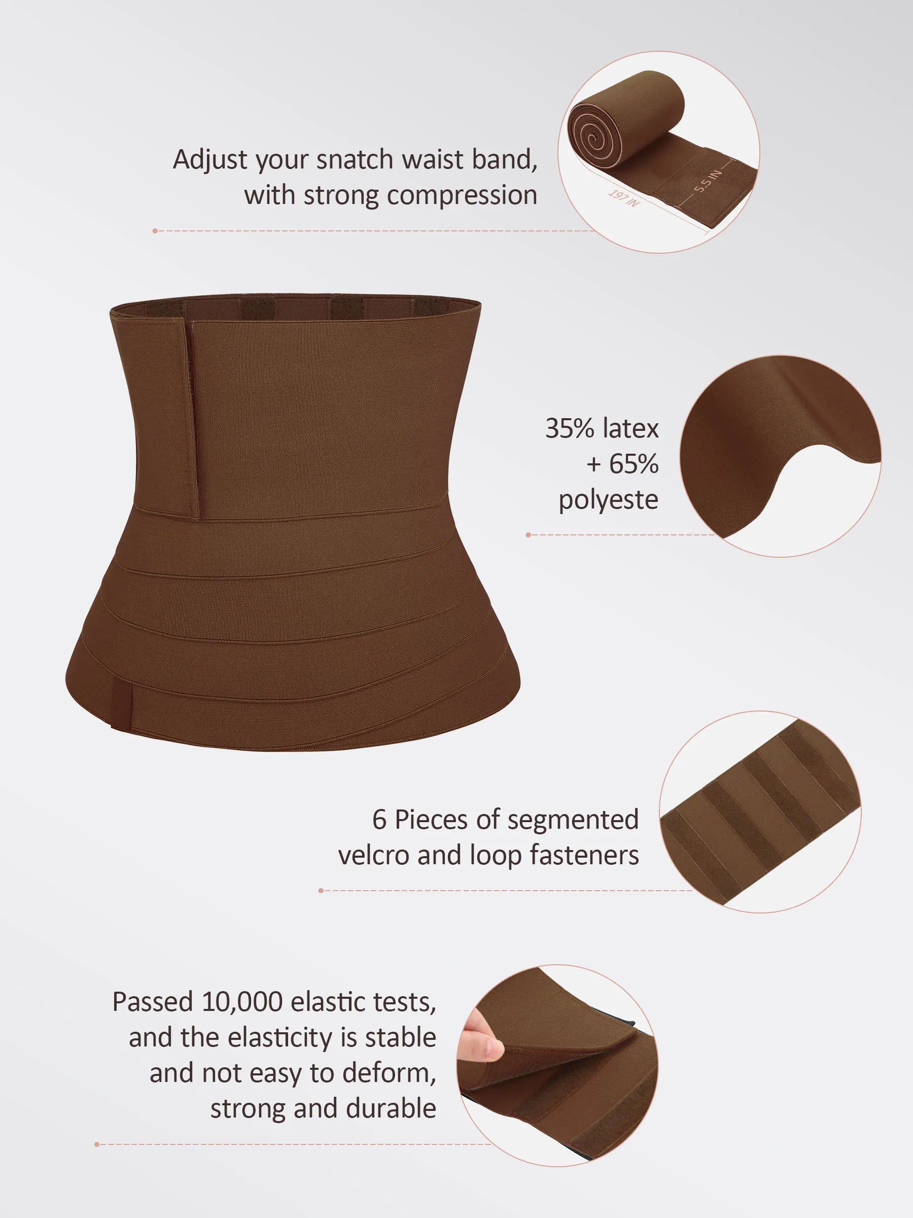 Faja moldeadora de cintura MyCurve Tummy Wrap