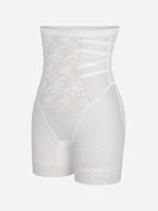 MyCurve Patterned Lace Breathable Shapewear Shorts