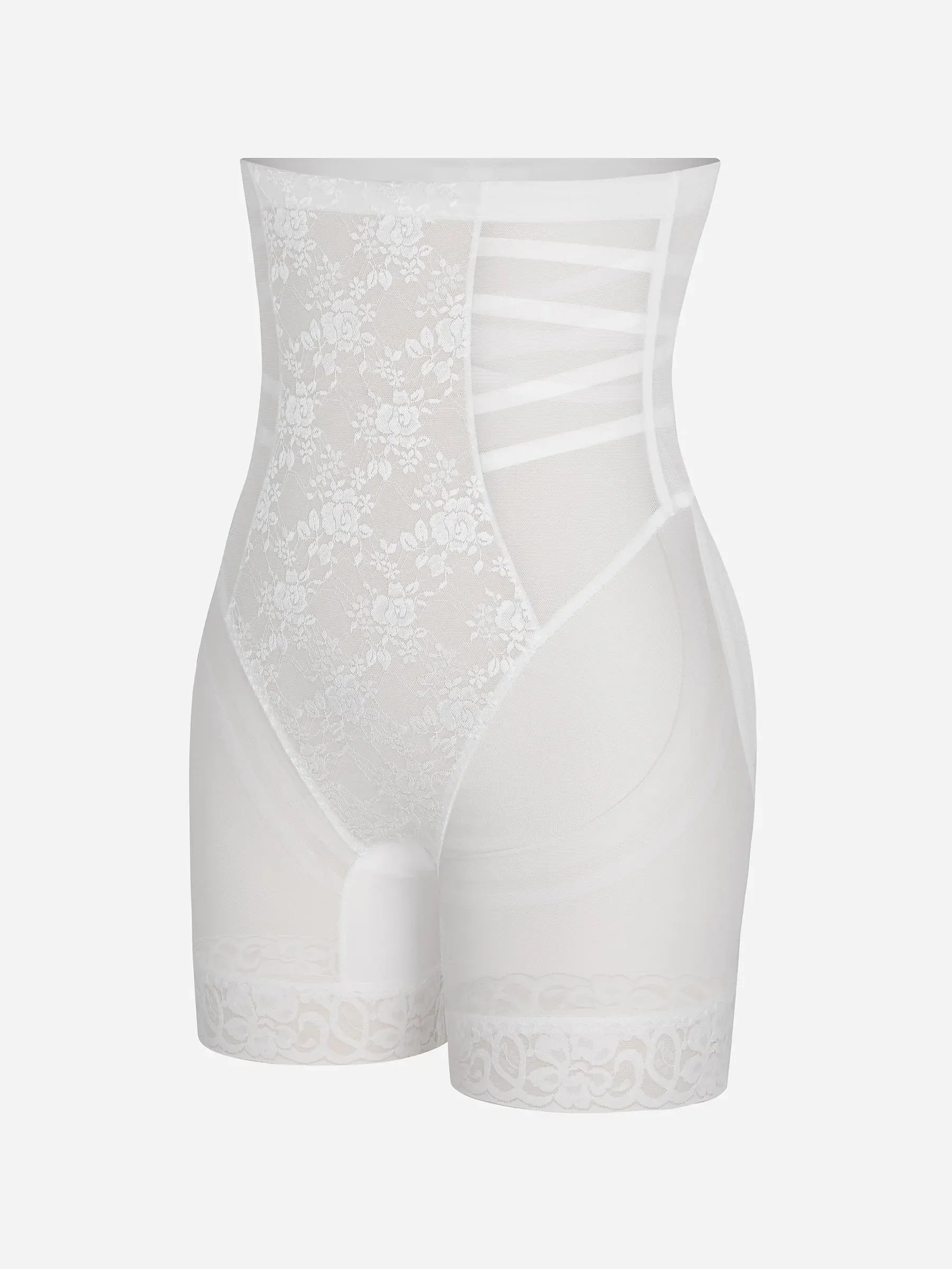 MyCurve Patterned Lace Breathable Shapewear Shorts