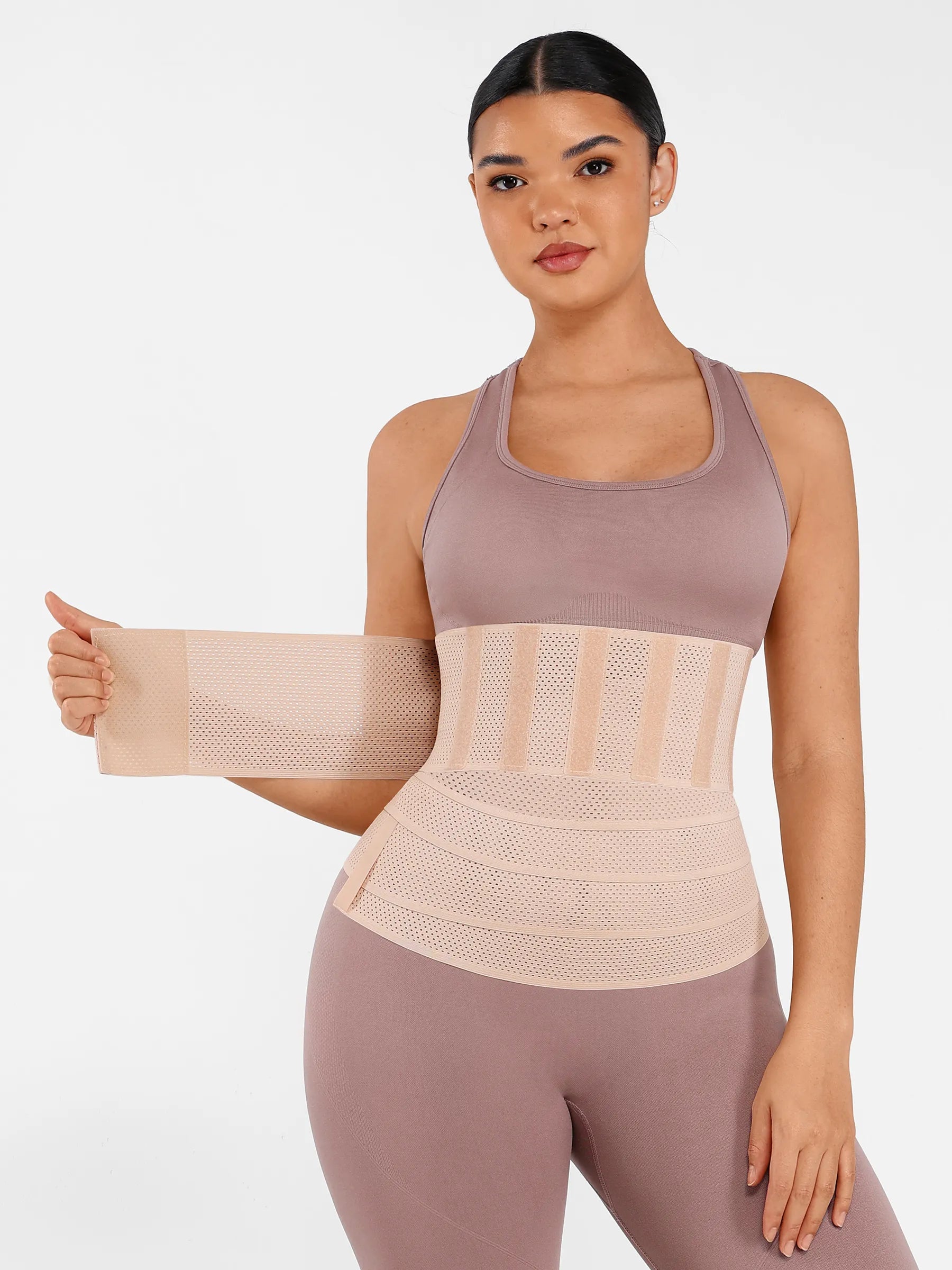 MyCurve Elastic Waist Trainer Girdle Adjustable Slimming Belts